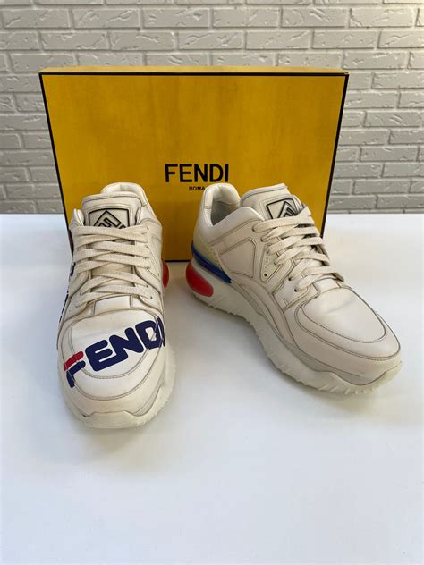 fendi fila bicolour maya|porter FILA x Fendi sneakers.